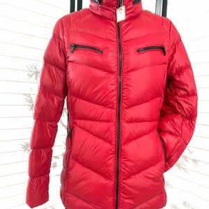 Ralph Lauren Vibrant Red Puffer Jacket